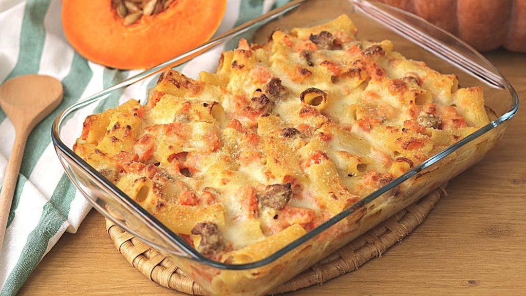 Запеченная Паста с Картофелем (Pasta al Forno con le Patate)