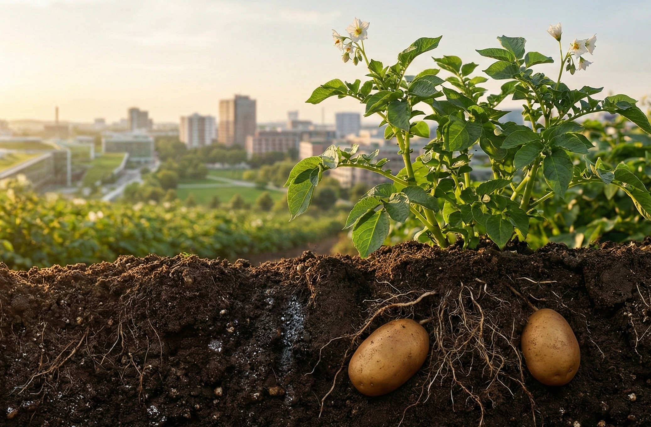 Сегодня — Всемирный день почв: «Здоровые почвы — здоровые города». А значит и лучший картофель на наших столах